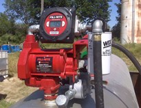 Máy bơm xăng dầu Tuthill + Flowmeter