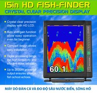 Máy dò tìm đàn cá - size 15" 