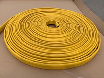 Ống cao su dẹp , size 6" , 8" , 10" , 12" - Áp lực chịu 10bar - LAYFLAT RUBBER HOSE