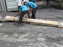 Ống cao-su loại lớn