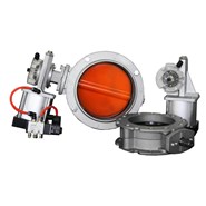 Van  Bướm có bộ  mở theo vị trí   -   Butterfly  valve with Positioner